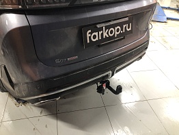 Установили фаркоп Sheriff для Soueast S07 2024-2026 г. в.