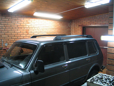 Рейлинги на крышу Lada ВАЗ 2121