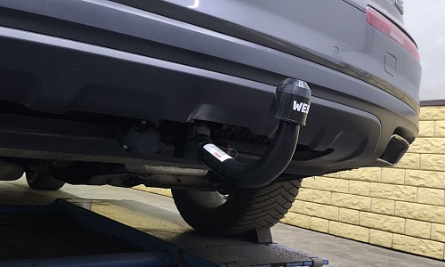 Установили фаркоп Oris для Audi Q7 2015-2020 г. выпуска Установили фаркоп Oris для Audi Q7 2015-2020 г. выпуска