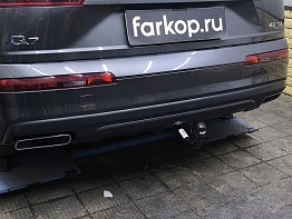 Установили фаркоп Oris для Audi Q7 2015-2020 г. выпуска