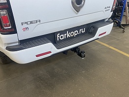 Установили фаркоп TowRus для Great Wall Poer 2021-2026  г. в.