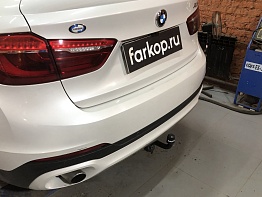 Установили фаркоп Baltex для BMW X6 (F16) 2014-2019 г. в.