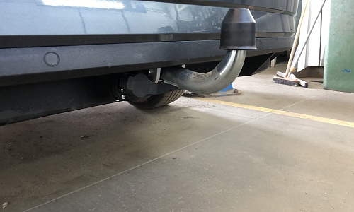 Установили фаркоп Galia для Skoda Superb 2015 г.в.