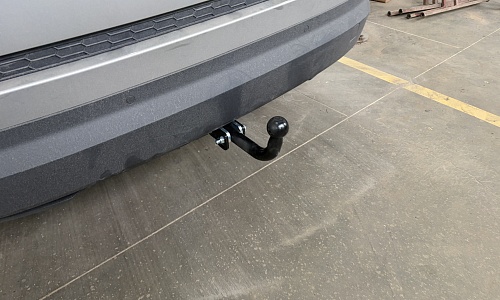 Установили фаркоп Лидер Плюс для Skoda Kodiaq 2016-2026 г.в.