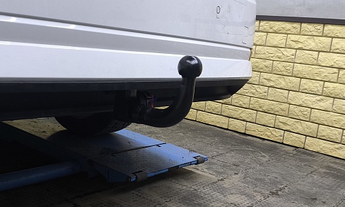 Установили фаркоп Steinhof для Skoda Octavia 2020-2025 г. в.