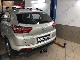 Установили фаркоп Baltex для Hyundai Creta 2016 г.в.