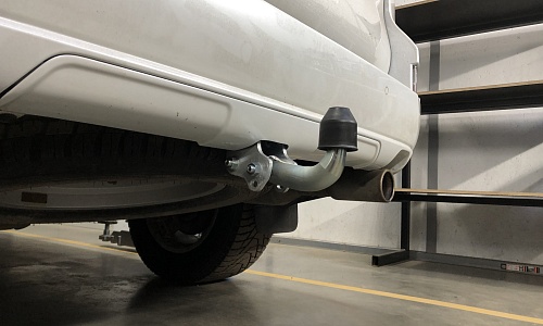 Установили фаркоп Galia для Lexus GX 460 2021 г.в.