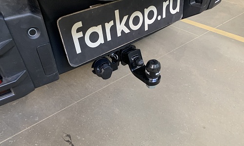 Установили фаркоп TowRus для Jetour T2 2023-2026 г. в.