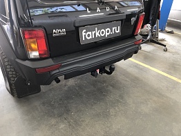Установили фаркоп Sheriff для Lada Niva Legend 2021-2026 г. в.