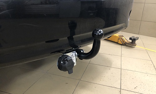 Установили фаркоп Лидер Плюс для Toyota Corolla 2007-2013 г.в.