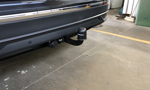 Установили фаркоп Steinhof для Volkswagen Tiguan 2017-2025 г.в.