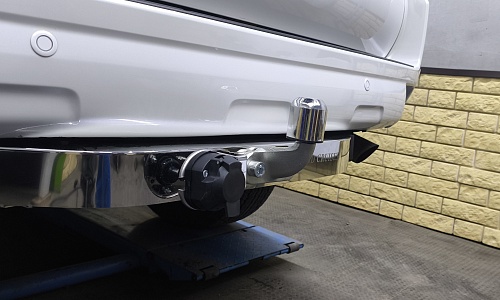 Установили фаркоп Baltex для Toyota Land Cruiser Prado J150 2009-2023