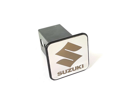 Заглушка SUZUKI для фаркопа квадрат 50х50 ZGAM SUZ в 