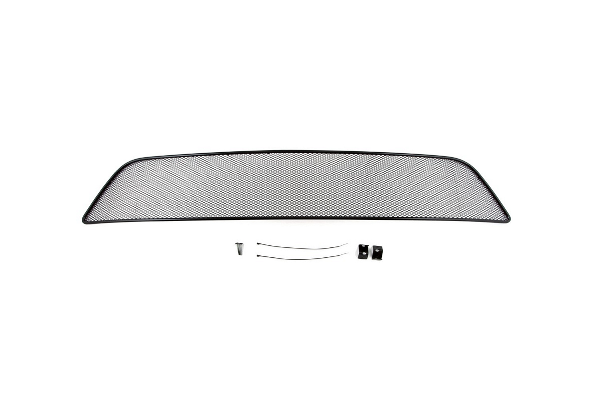 Сетка на бампер внешняя для Mitsubishi L200 2014-2015, черн., 10 мм 01-380414-101 в 