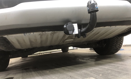 Установили фаркоп Oris для Kia Carnival 2021-2025 г.в.