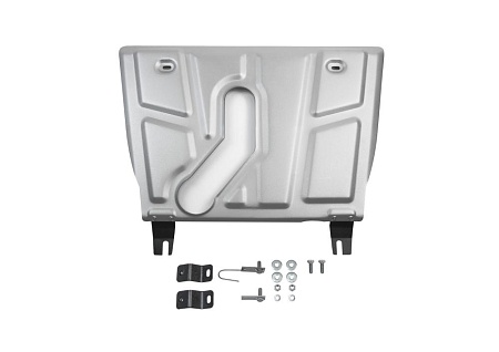 Защита картера и КПП RIVAL Toyota Rav4, V - 2.0; 2.4; с вырезом под глушитель 2006-2013 333.9506.1 в 