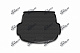 Коврик в багажник CHEVROLET Captiva 2011-> короткий (полиуретан) CARCHV00028