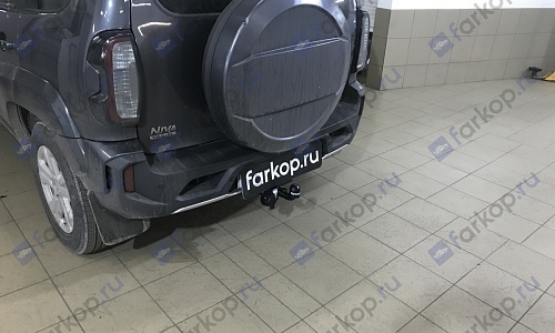 Установили фаркоп Лидер Плюс для Lada Niva Travel 2021 г.