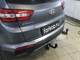 Установили фаркоп Berg для Hyundai Creta 2016-2021 г. в.