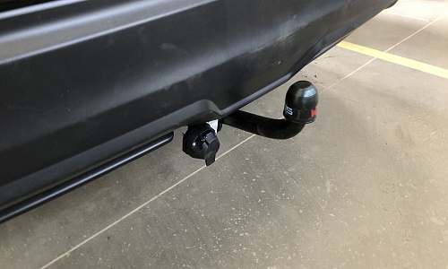 Установили фаркоп Oris для Nissan Qashqai 2014 г.в.