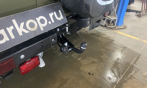 Установили фаркоп Oris для Uaz Hunter 3159 2003-2026 г. в.