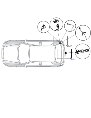 Электрика фаркопа Hak-System (13 pin) для Audi A4 (седан/универсал) 2007-2015 21010516 в 