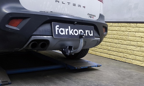 Установили фаркоп Galia для Seat Altea 2004-2015 г.в.