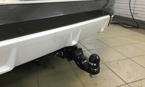 Установили фаркоп TowRus для BMW X6 (G06) 2019- г.в.