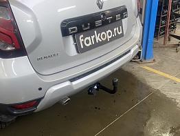 Установили фаркоп Berg для Renault Duster 2015-2021 г. в.
