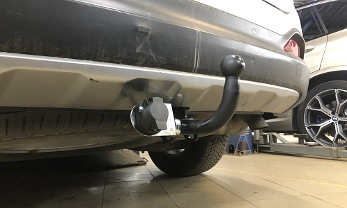 Установили фаркоп Лидер Плюс для Kia Sorento Prime 2015-2018 г.в.