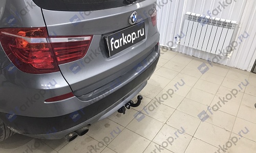Установили фаркоп Лидер Плюс для BMW X3 2013 г. Установили фаркоп Лидер Плюс для BMW X3 2013 г.