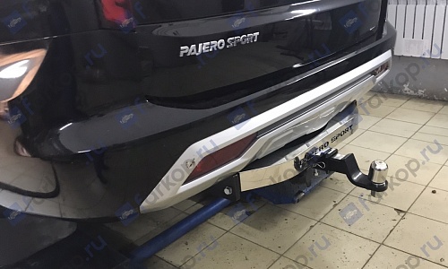 Установили фаркоп Baltex для Mitsubishi Pajero Sport 2022 г.в.