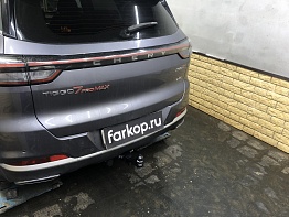 Установили фаркоп TowRus для Chery Tiggo 7 Pro Max 2020-2026 г. в.