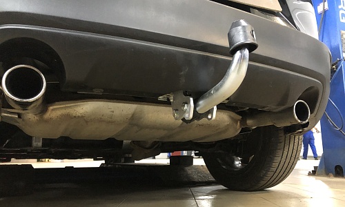 Установили фаркоп Galia для Mazda CX-3 2014-2026 г. в.