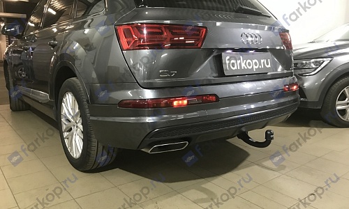 Установили фаркоп Oris для Audi Q7 2015-2020 г.в.