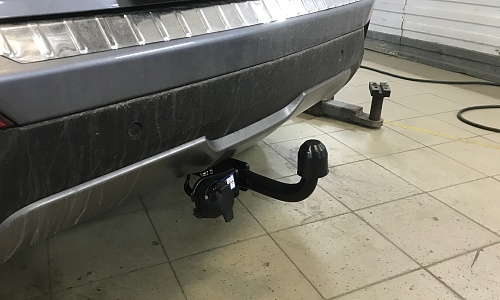 Установили фаркоп Berg для Hyundai Creta 2016-2021 г. в.