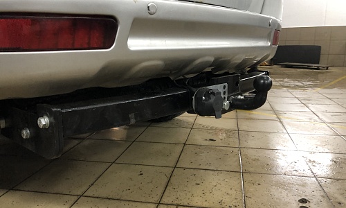 Установили фаркоп Лидер Плюс для Great Wall Hover 2007 г.в.