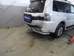 Установлен фаркоп Galia на Mitsubishi Pajero 4