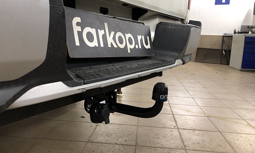 Установили фаркоп Oris для Mitsubishi L200 2022 г.в.