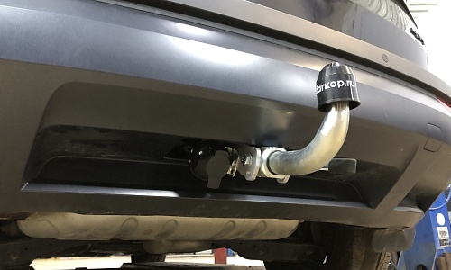 Установили фаркоп Galia для Skoda Karoq 2018-2025 г.в.