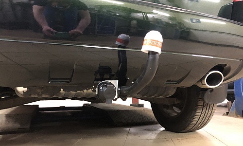 Установили фаркоп Трейлер для Hyundai Tucson 2004-2009 г.в.