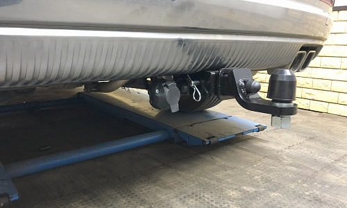 Установили фаркоп TowRus для Hyundai Palisade 2018-2025 г.в. Установили фаркоп TowRus для Hyundai Palisade 2018-2025 г.в.