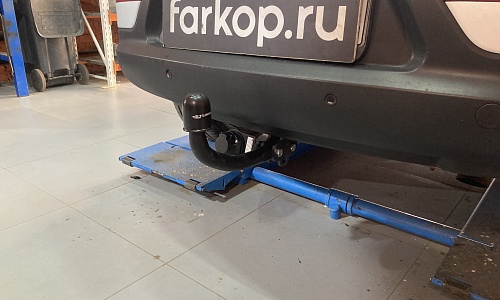 Установили фаркоп Steinhof для Kia Sportage 2010-2015 г. в.