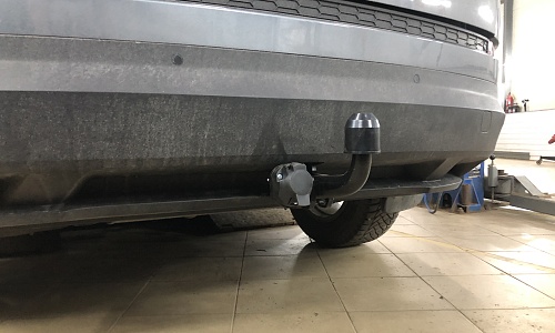 Установили фаркоп Baltex для Skoda Kodiaq 2020 г. в.