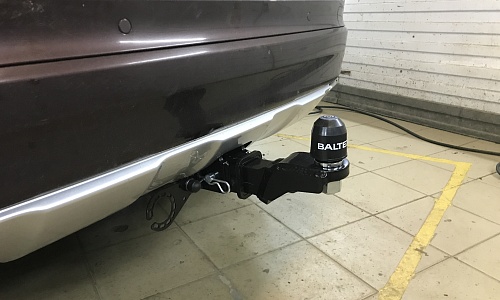 Установили фаркоп TowRus для Volvo XC60 2008-201 г. в.