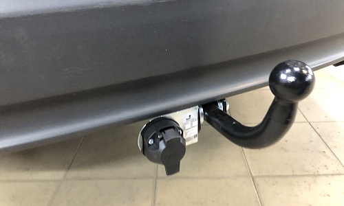 Установили фаркоп Лидер Плюс для Honda CR-V 2013 г.в.