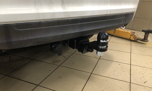 Установили фаркоп TowRus для Lada Granta 2012-2026 г. в.