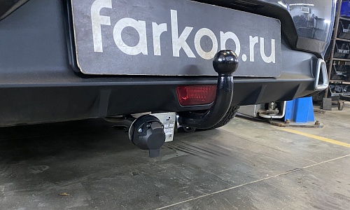 Установили фаркоп Лидер Плюс для Solaris KRS 2024-2025 г. в.