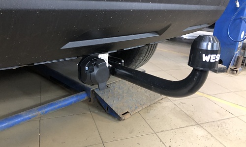 Установили фаркоп Oris для Haval H7 2023 г.в.