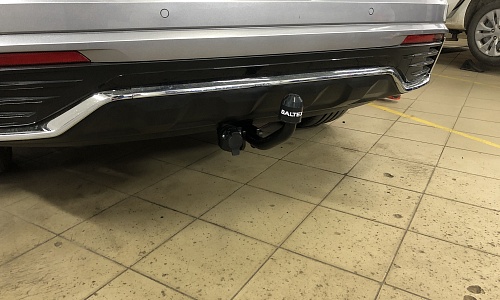 Установили фаркоп Baltex для Geely Monjaro 2021-2025 г.в.